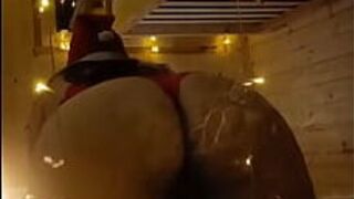 Зимняя сказка, фотосессия на тему нового года - порно видео