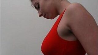 Французская рыжая студентка ебется в ее крошечную попку и покрывает лицо спермой - порно видео